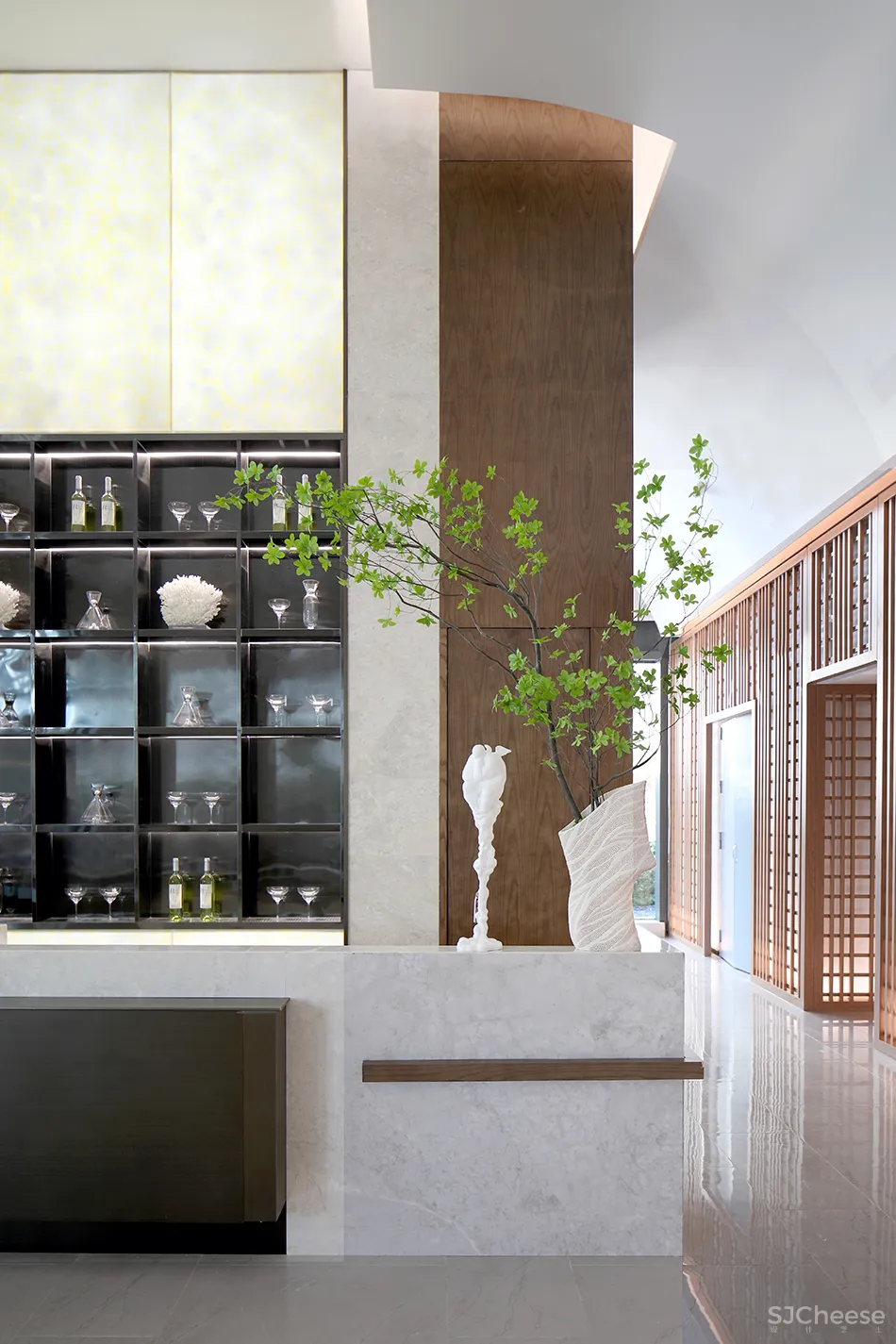 董蕾：2230㎡售楼处设计，艺术气质源于自然！