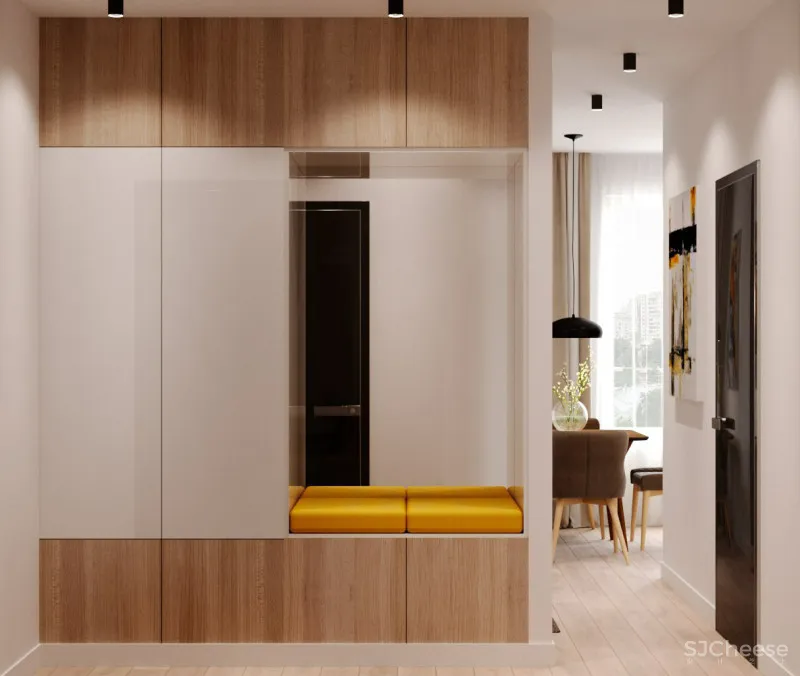 讲真,不能坐着换鞋的门厅,是失败的!