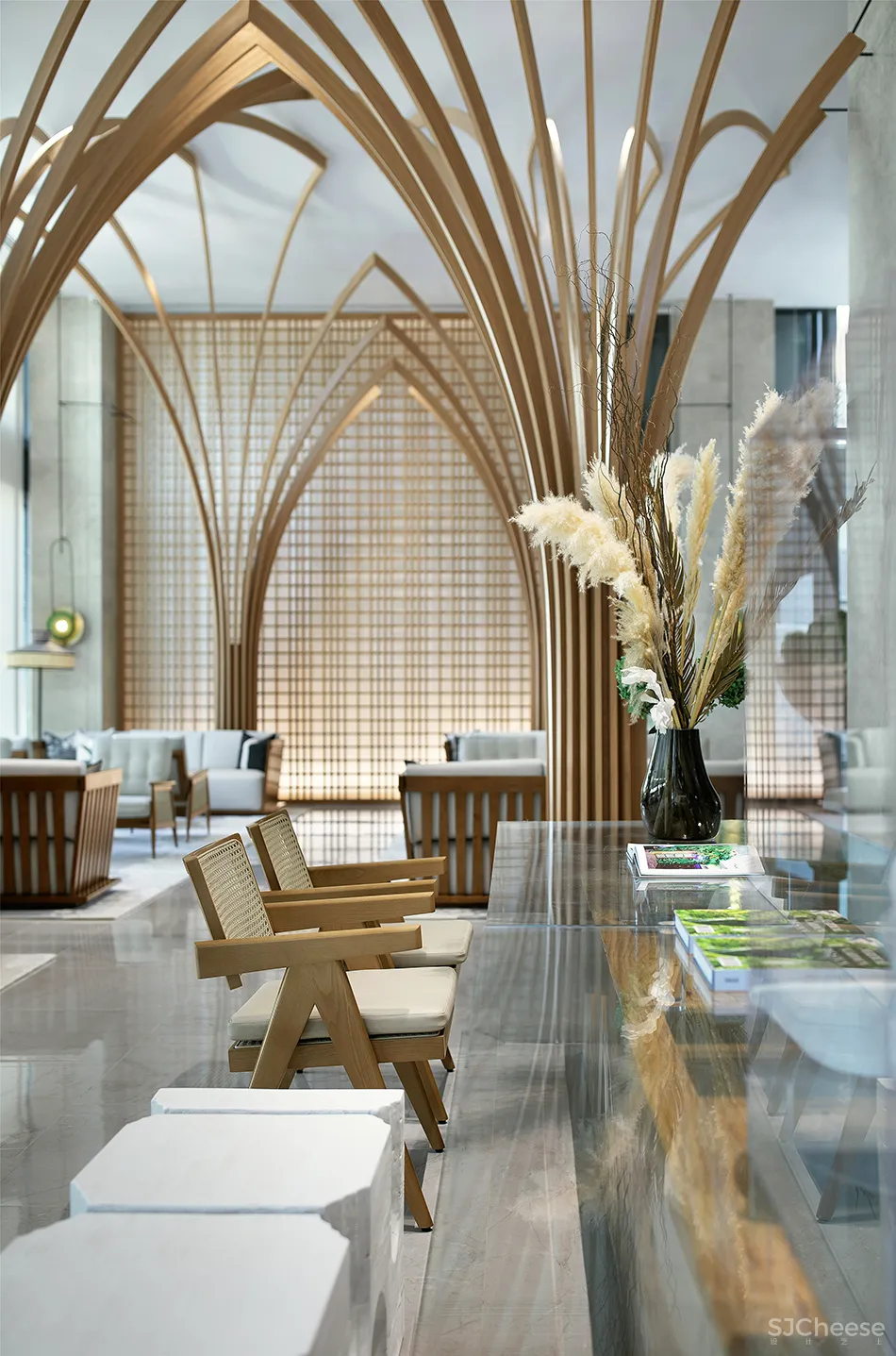 董蕾：2230㎡售楼处设计，艺术气质源于自然！