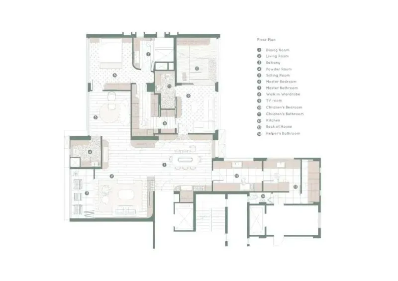 156㎡轻奢公寓，高颜值，有格调！