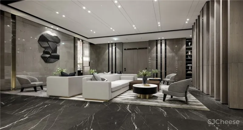 德方圆 | 东华公园壹号售楼处 行云流水的风雅