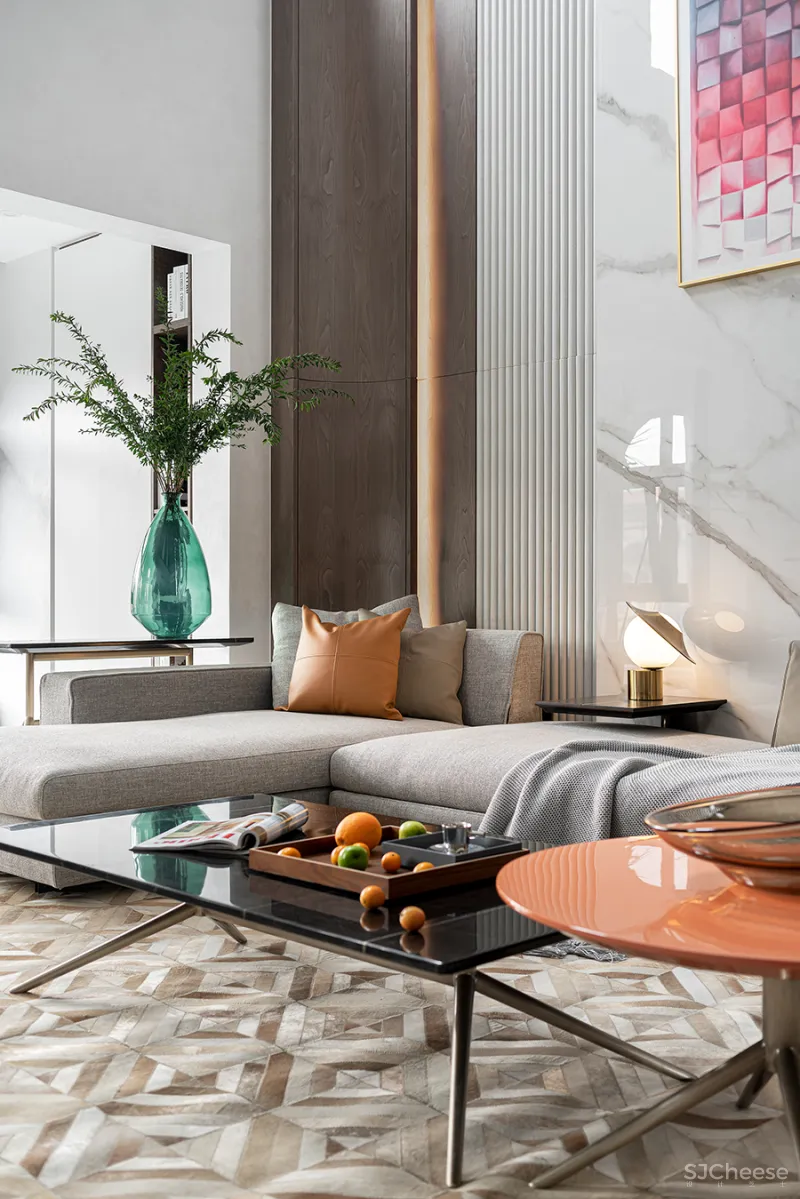 典故空间设计 • 炜岸城|家,流光溢彩地交融与亲密