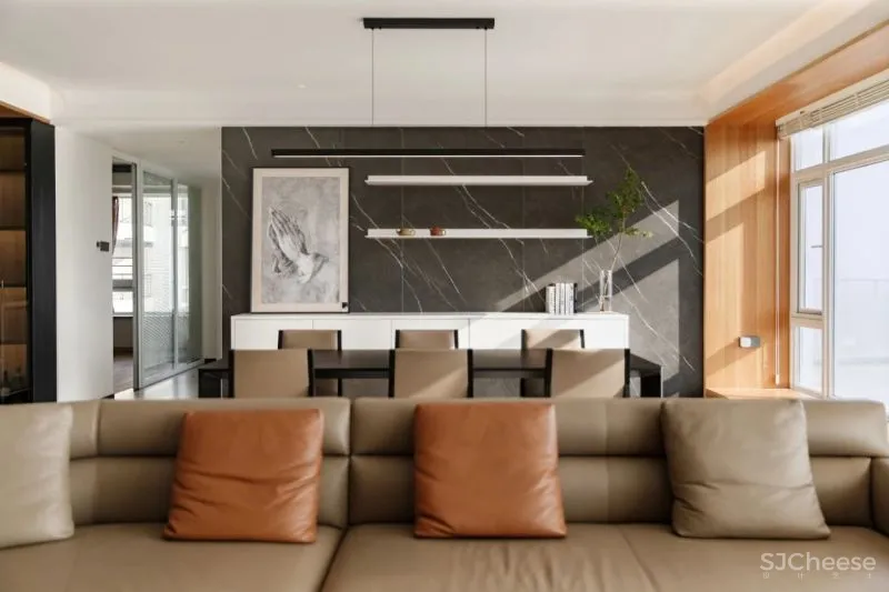 本森设计 × 240㎡大平层:极致静谧