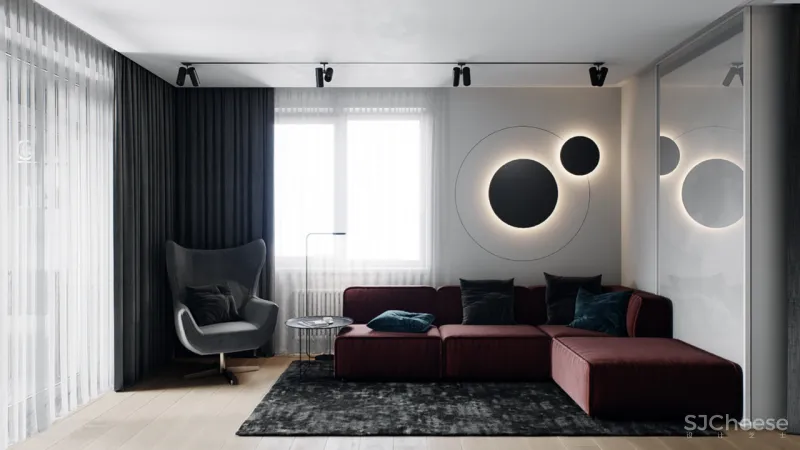 86㎡ 两居室,双阳台+分离式卫浴,住着真舒心!