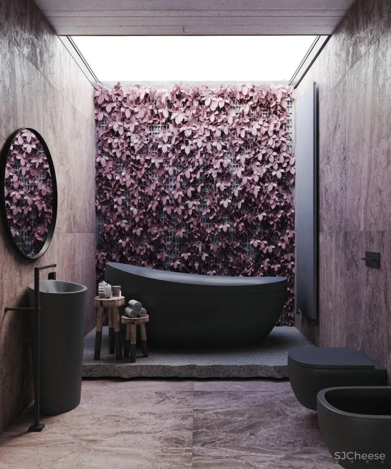 2021,高颜值的卫生间,如何设计?