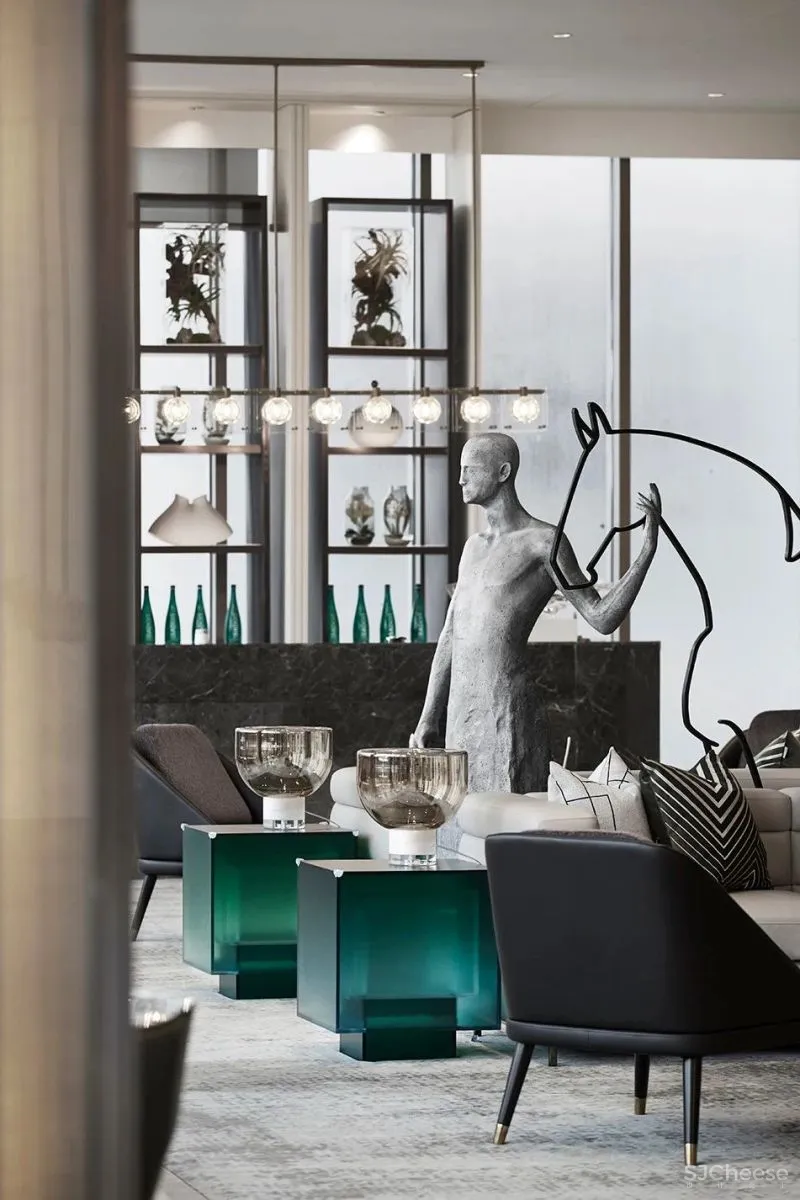 WTD.威尔森新作 成都保利「和光逸境」销售中心-下叠样板房设计