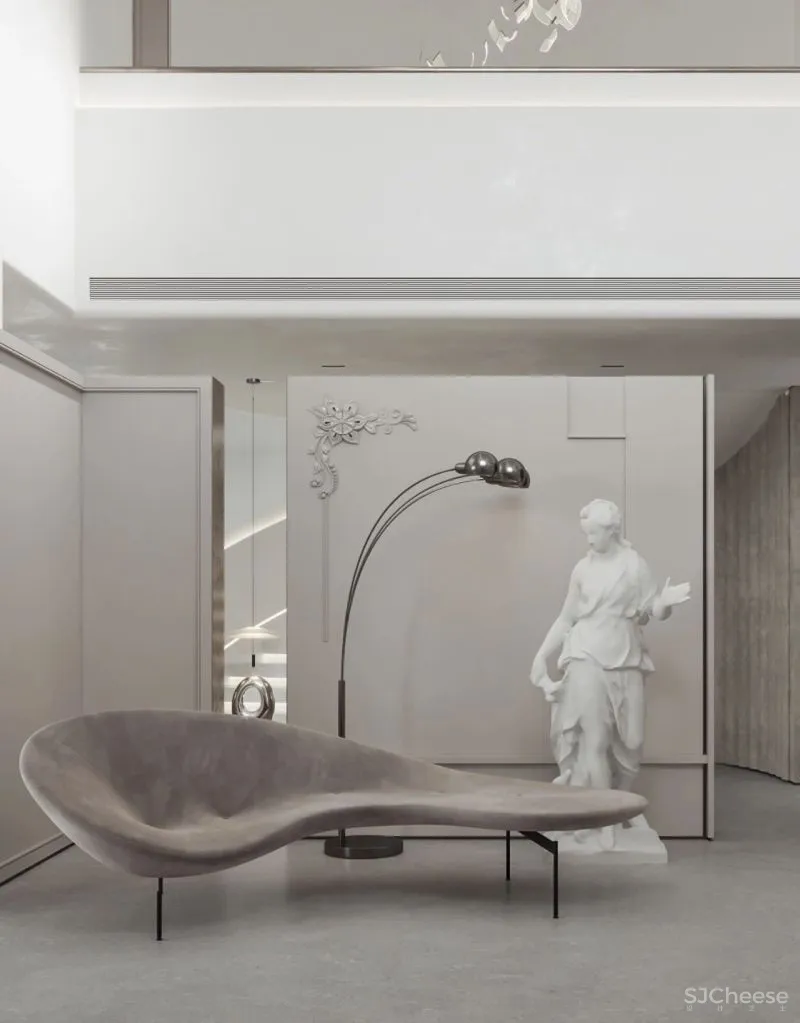 冯培莉新作|杭州私宅别墅设计:空间律动 时尚优雅