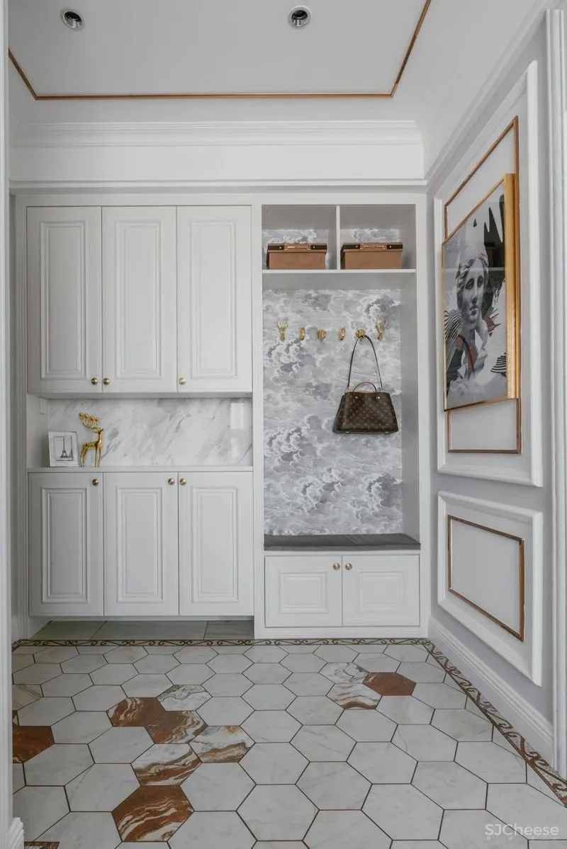 讲真,不能坐着换鞋的门厅,是失败的!