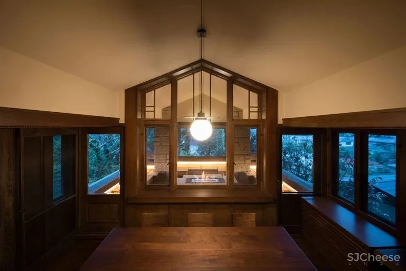 跨越百年,日本赖特草原风格别墅的现代改造