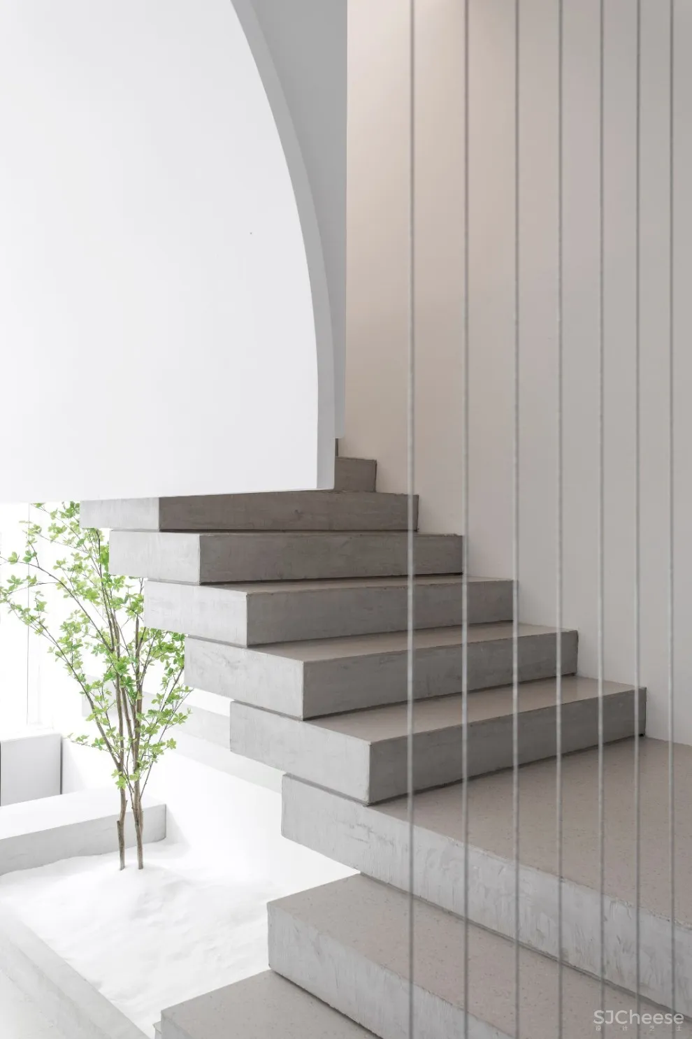 PADSTUDIO质感建筑设计 | 城市山丘-B&M美颜社