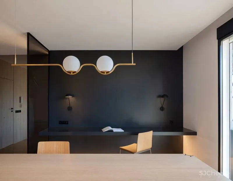 西班牙极简住宅,灯带设计,太高级了!