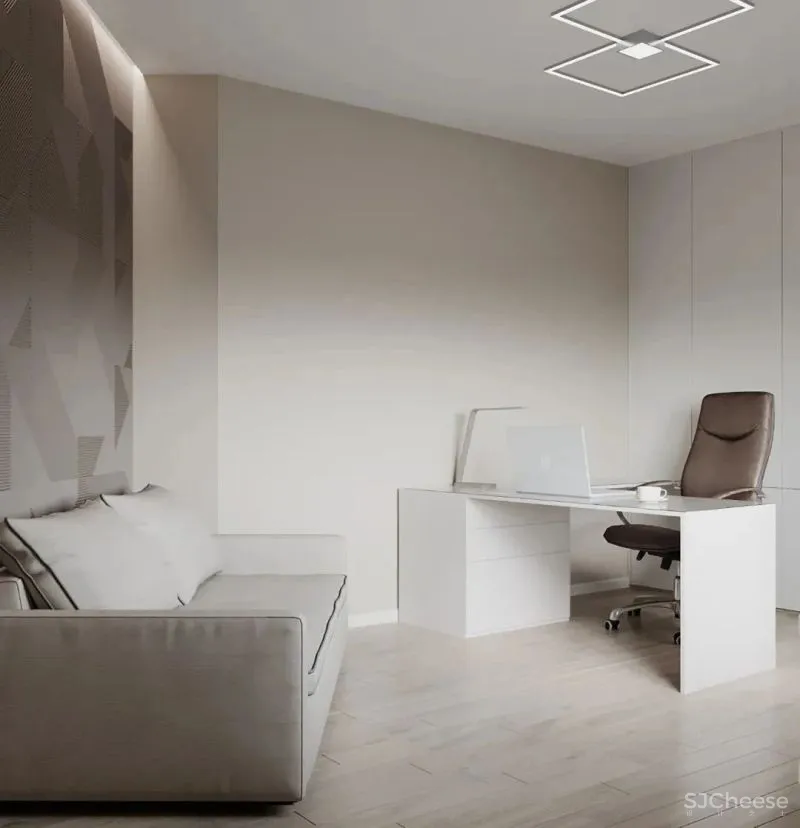 110㎡简约私宅，开放式布局下的纯享空间！