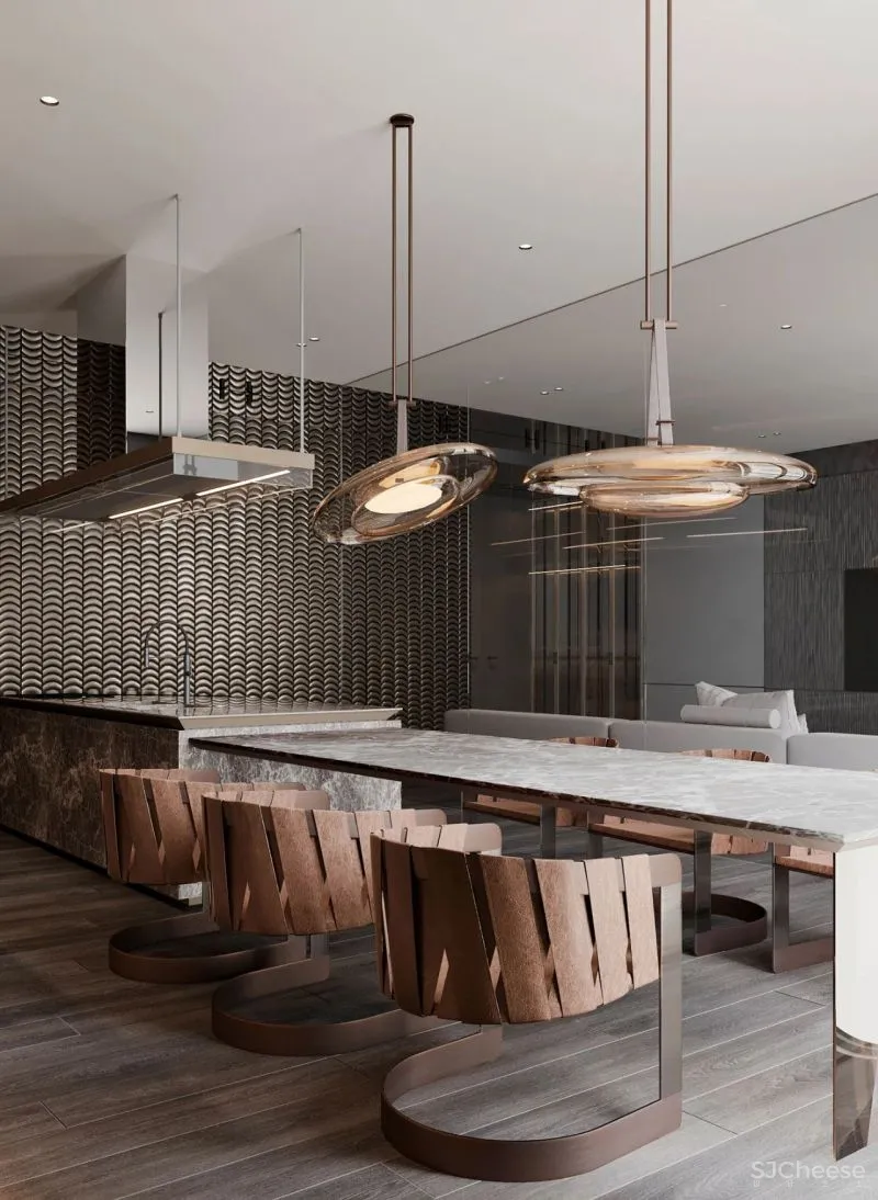 315㎡大平层设计,越简,越奢华!