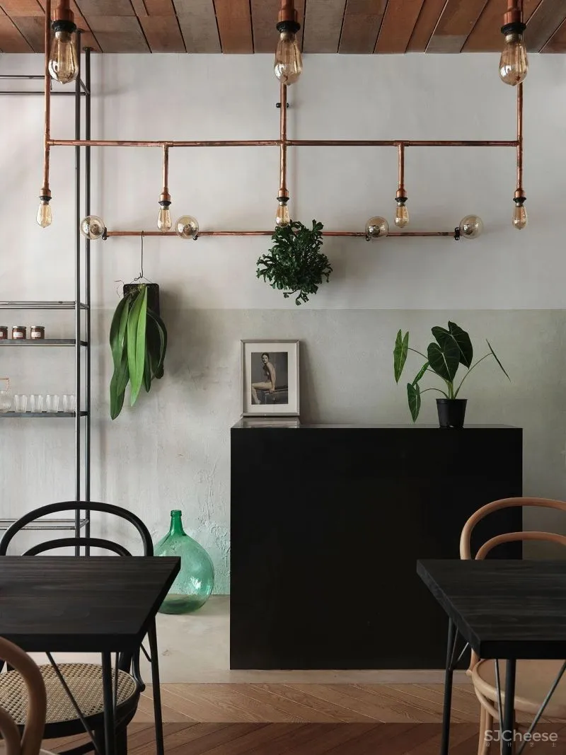 工业简洁的精品烘焙店,台北