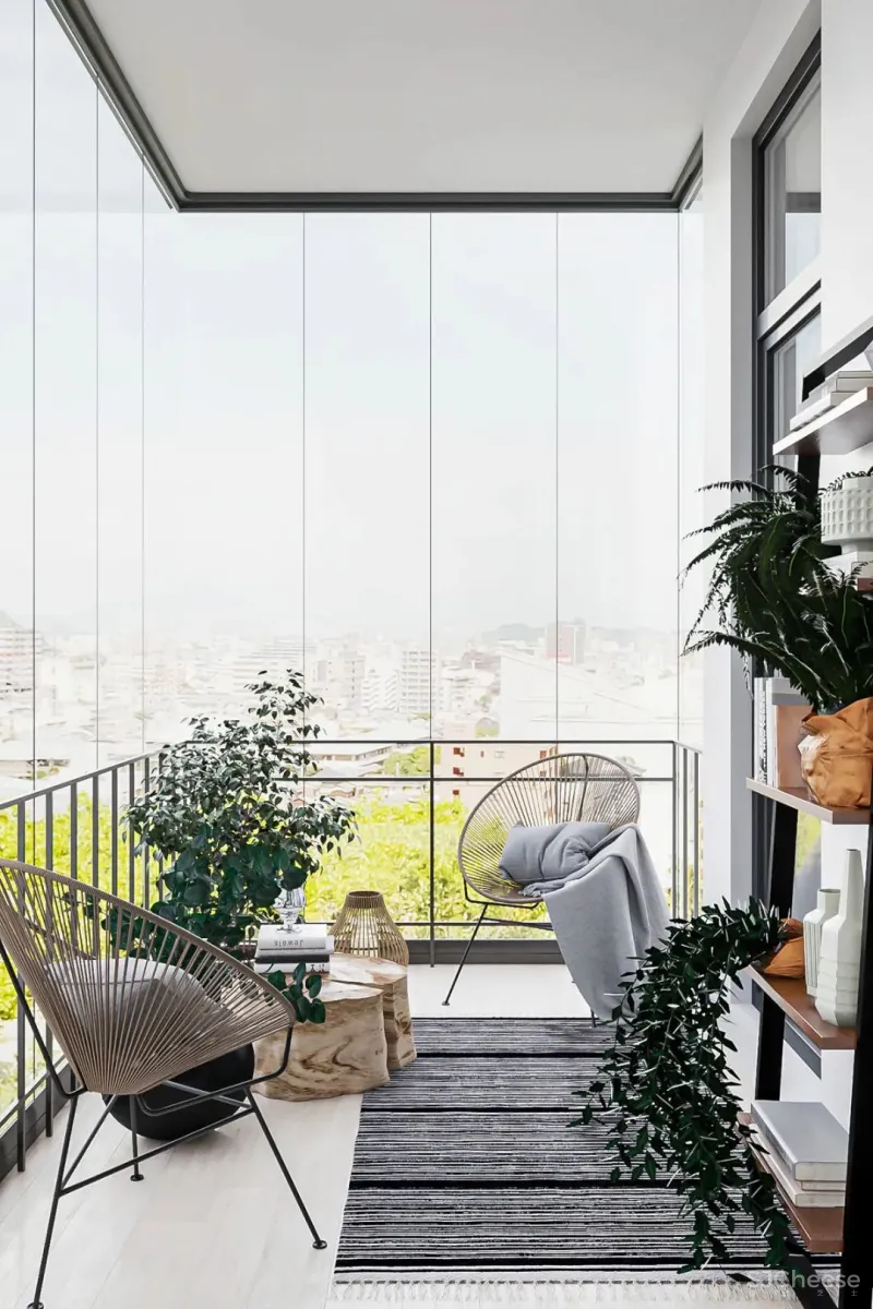 70㎡盐系公寓，空间虽小却一应俱全！