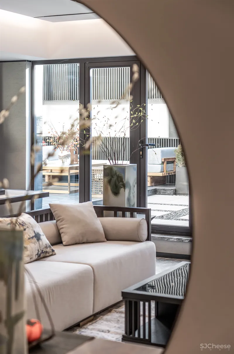 一然美学设计丨401㎡新中式设计，化繁为“简”，纵享悠然！