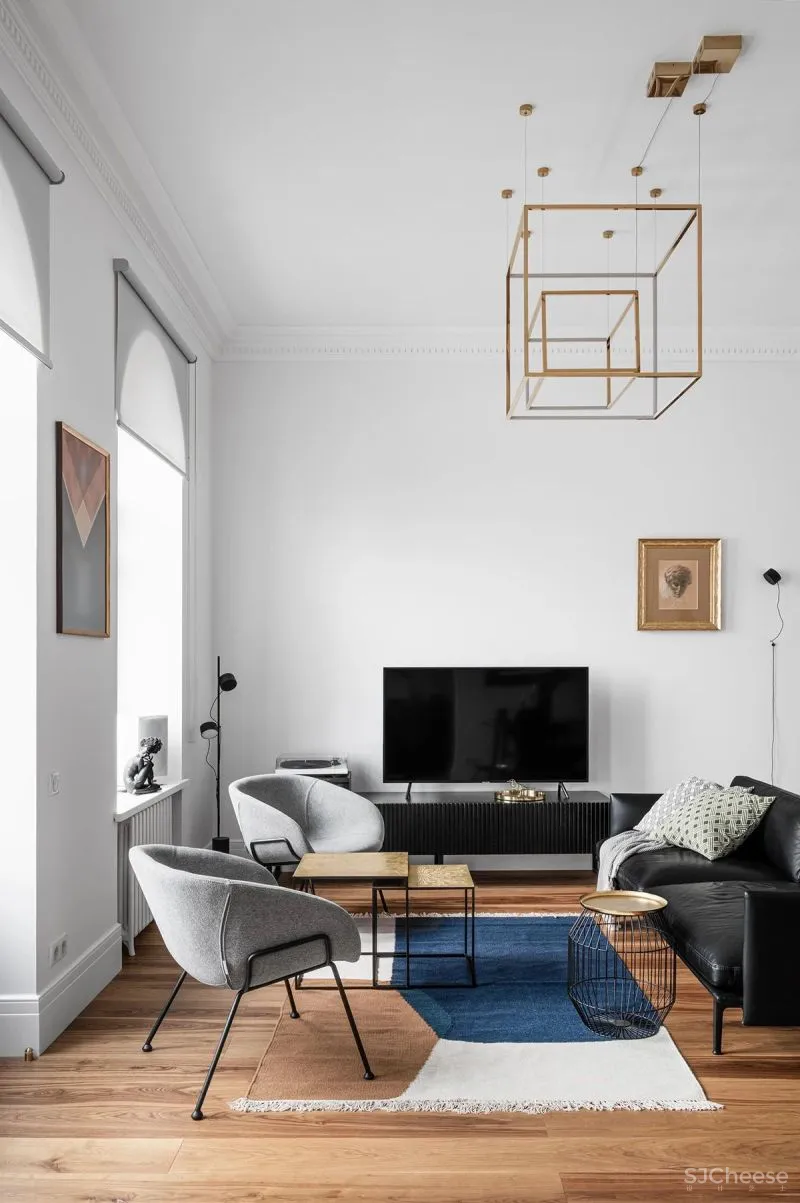 75㎡小宅,现代与复古!