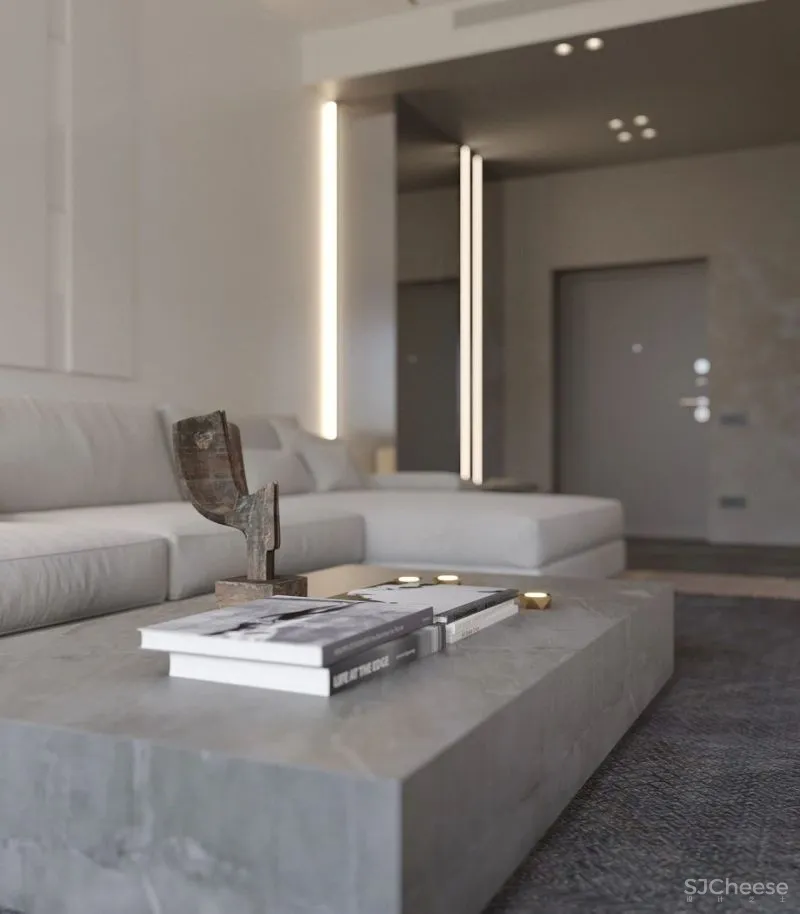 现代简约:轻中性色调,简单留白!