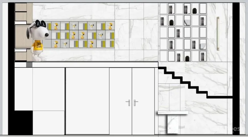 EH DESIGN 空间 45㎡，也能给你一个温暖的家