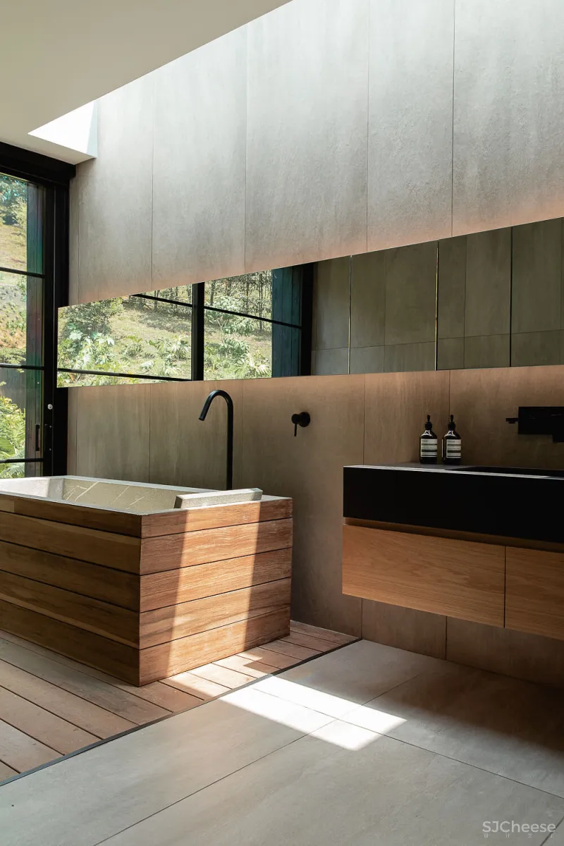 日式简约大别墅,明星私宅雅致起来真高级