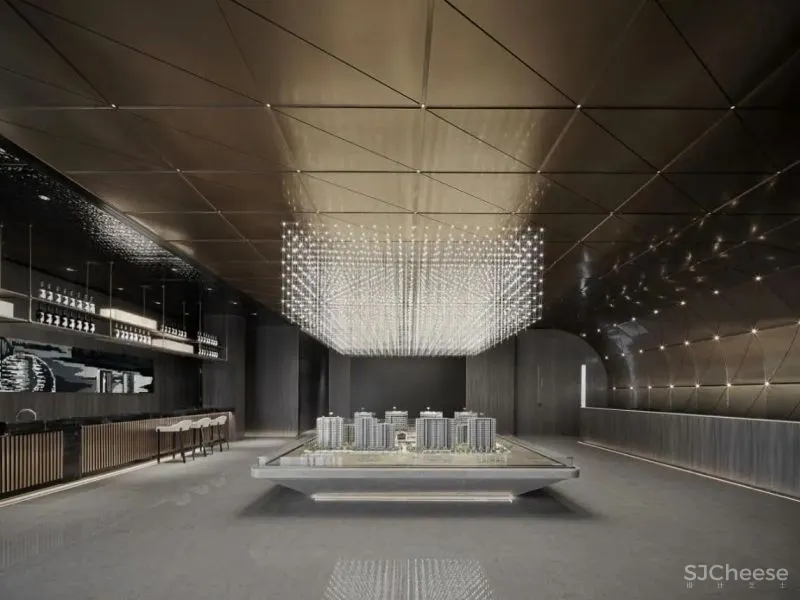 极简线条韵律,宛若游园的当代空间 GFD广飞设计