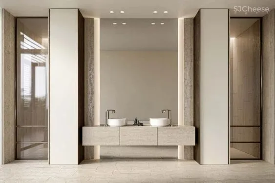 极简主义卫生间该如何设计?