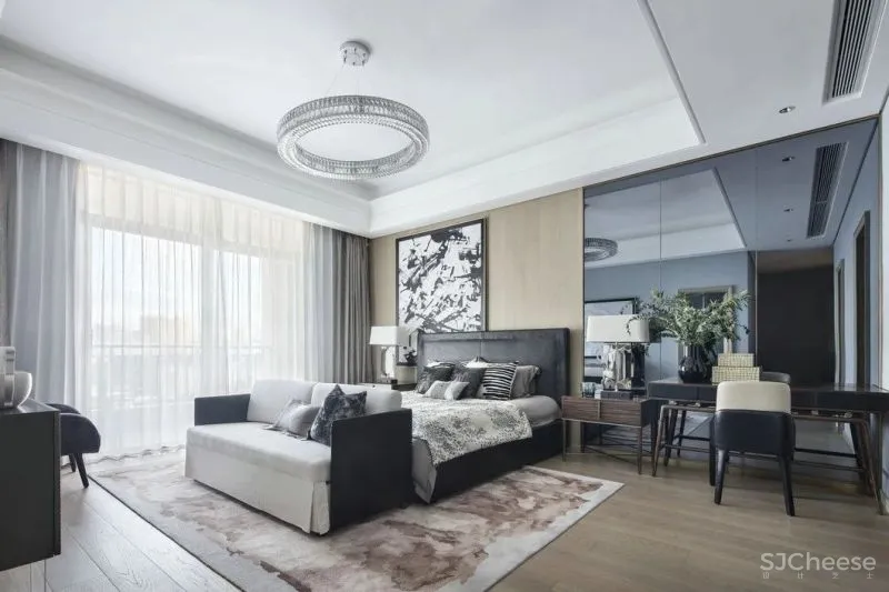 梁志天作品:万科安品园舍别墅,文雅和畅的当代写意 !