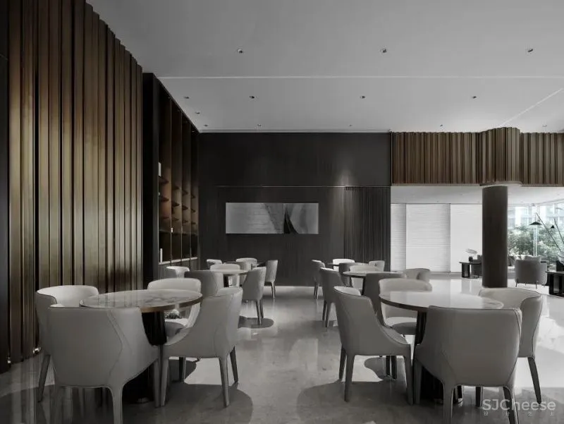 极简线条韵律,宛若游园的当代空间 GFD广飞设计