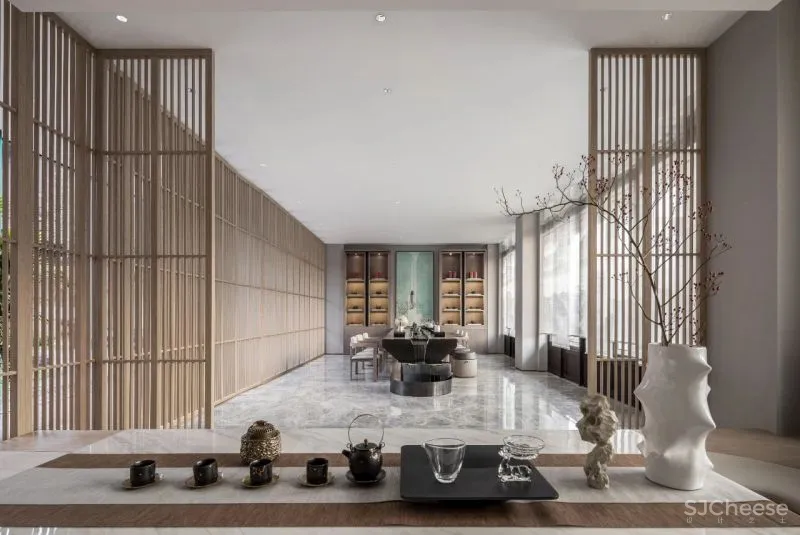 水墨东方,简练质朴的当代美学空间 赛瑞迪普空间设计