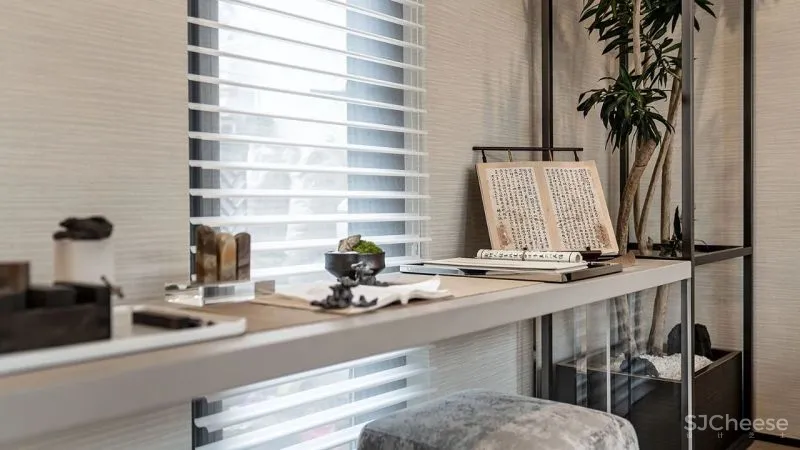 328㎡简璞美居，骨子里的淡雅中式风！