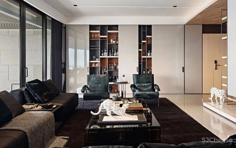 李玮珉最新力作 重庆顶奢豪宅「万科.鹅岭峯」大平层样板房