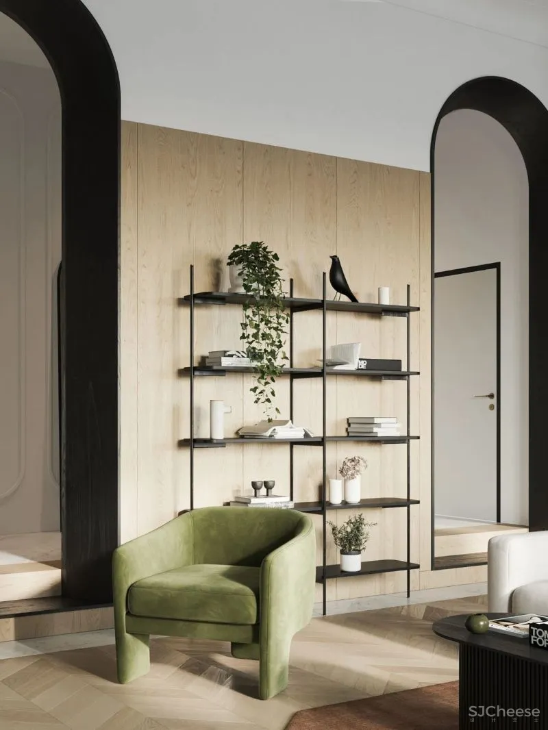 90.2㎡二居室,清新典雅,一种精致的生活姿态!