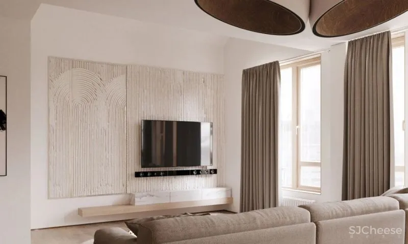 胡桃木 绿色系,实力演绎轻奢的高雅