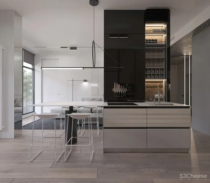 现代简约:轻中性色调,简单留白!