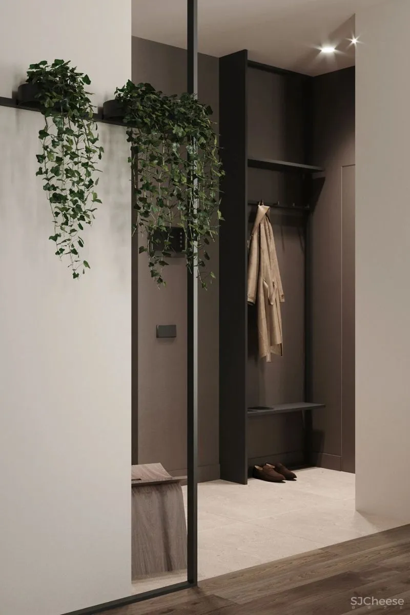 63㎡ 暖灰一居室,“氛围感”十足!