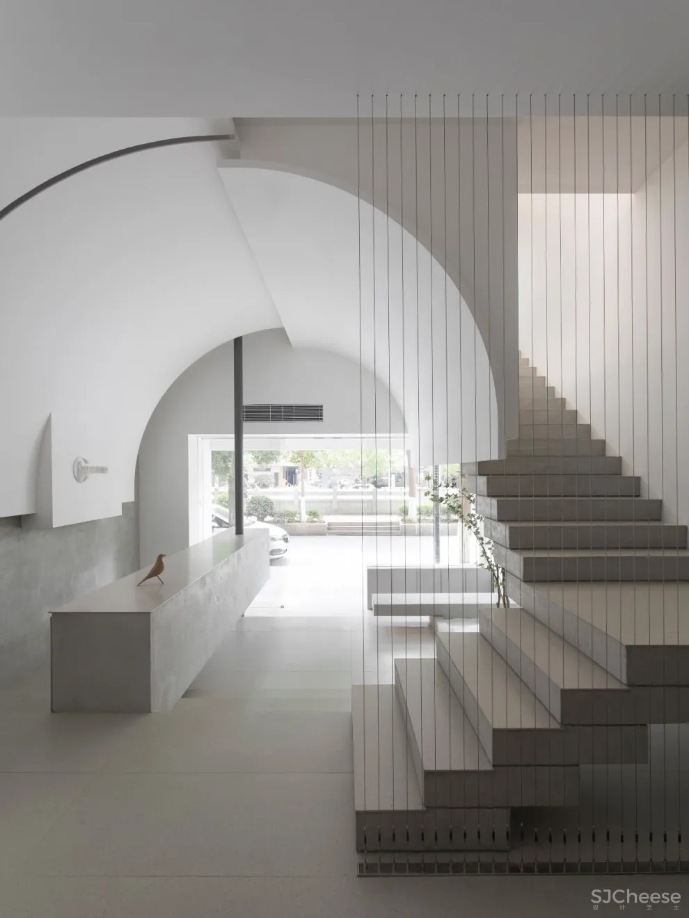 PADSTUDIO质感建筑设计 | 城市山丘-B&M美颜社