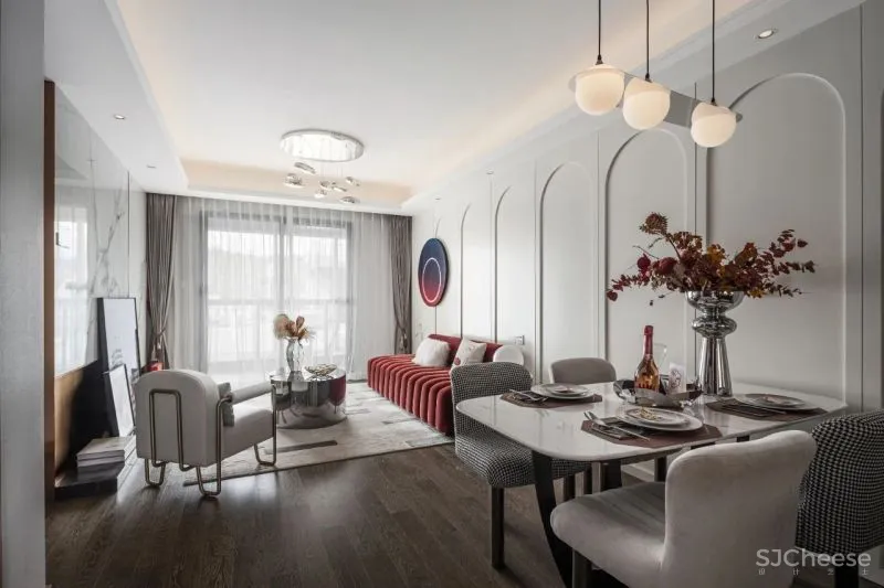 EH DESIGN 空间 缤纷生活、斑斓艺术 —— 金地金茂九峯府样板间4套