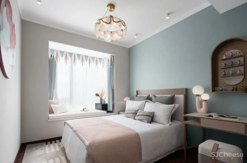 EH DESIGN 空间 缤纷生活、斑斓艺术 —— 金地金茂九峯府样板间4套