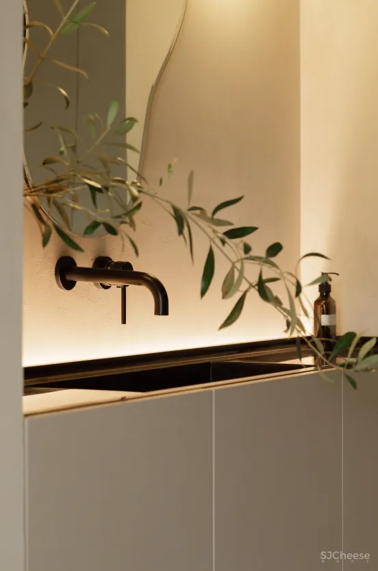 64㎡也能实现顶配侘寂风?