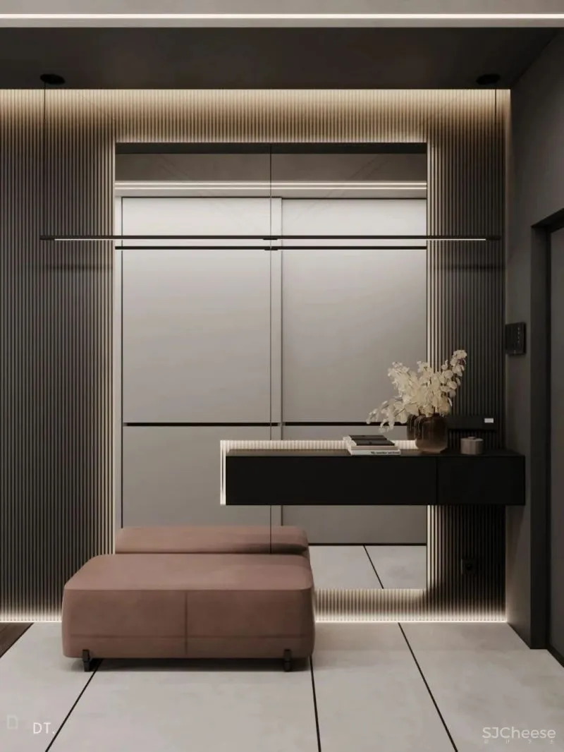 100个·轻奢系入户玄关设计