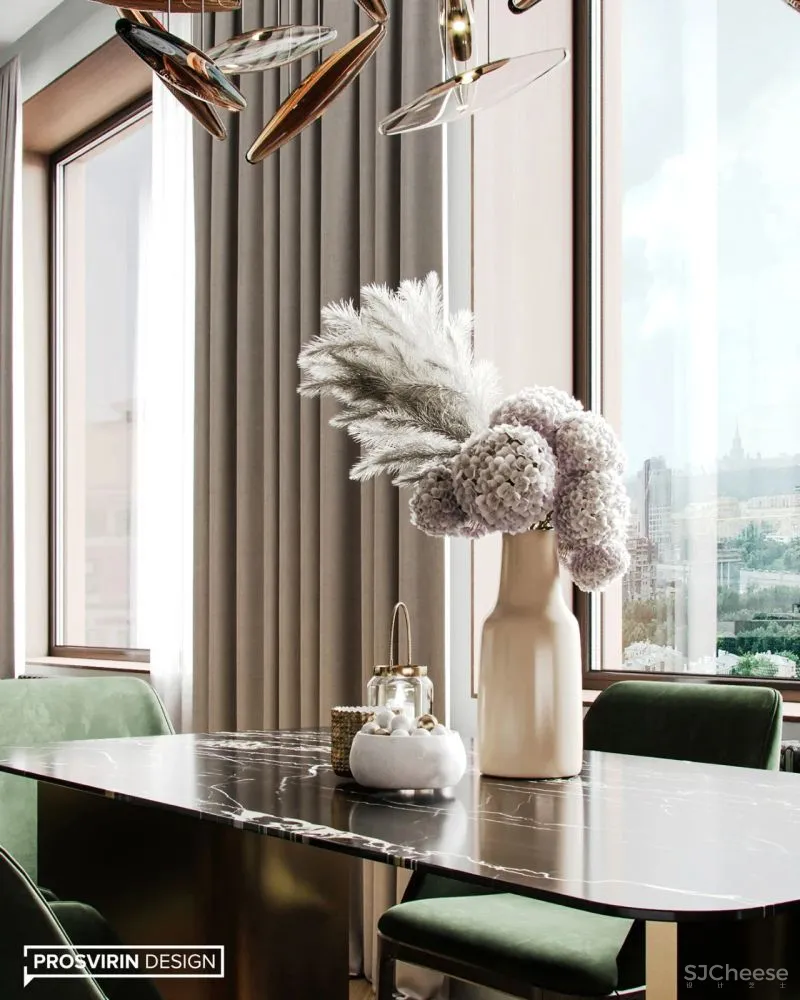 90㎡现代轻奢,营造舒适温暖感!