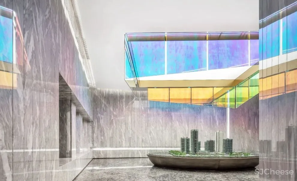 CKAP创库设计丨富宏大亼汇城市展厅, 感受建筑与自然之美