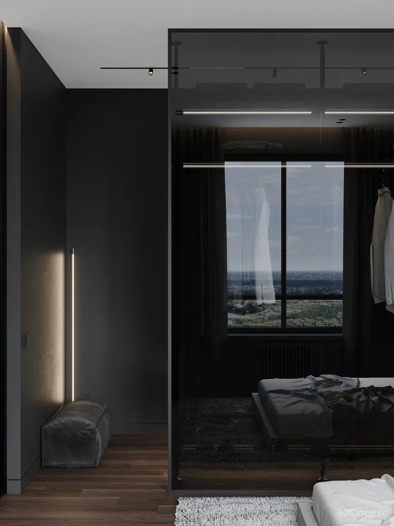 150㎡极简主义,诠释优雅