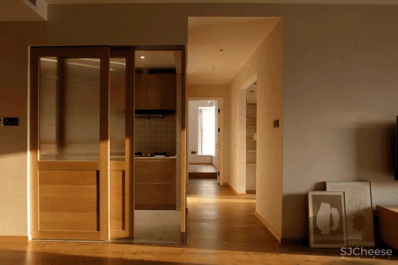 不是所有的原木风都叫MUJI,这个104㎡更耐看