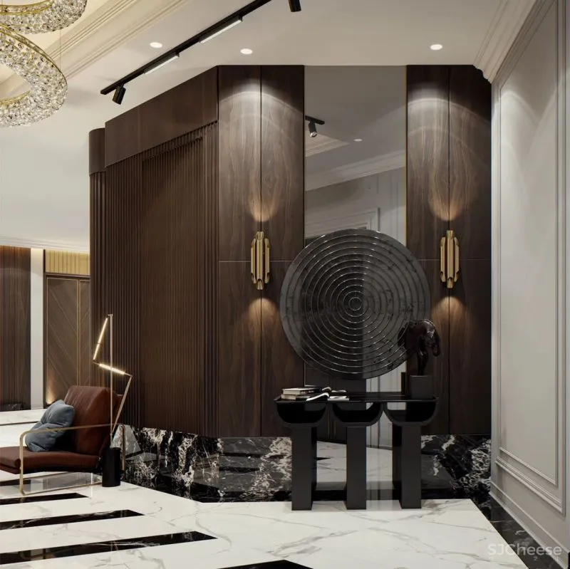 100个·轻奢系入户玄关设计