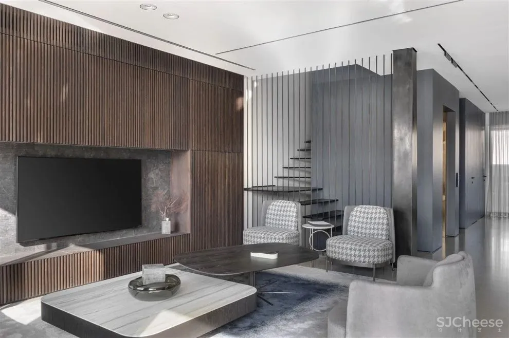 315㎡极简私宅,雅奢!