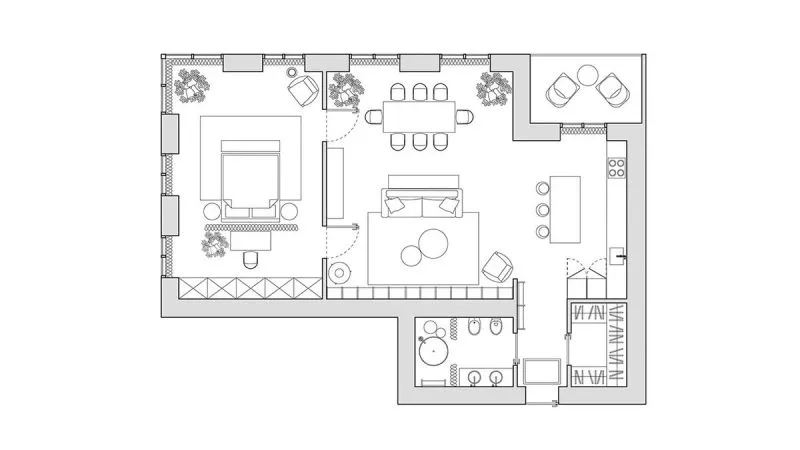 Two 100 Sqm Interiors That Epitomise Elegant Modernity