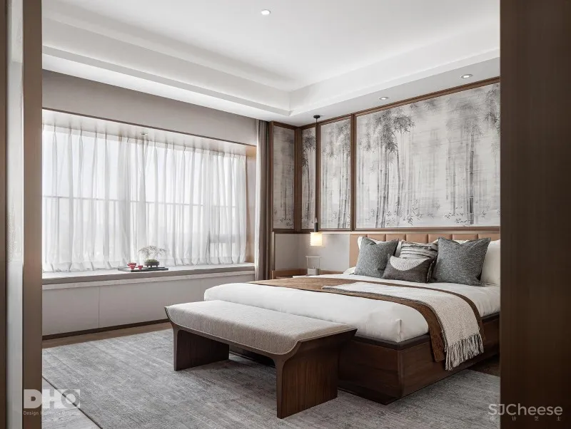 DHO国际设计|品东方典雅 奏礼乐春秋 大平层样板间