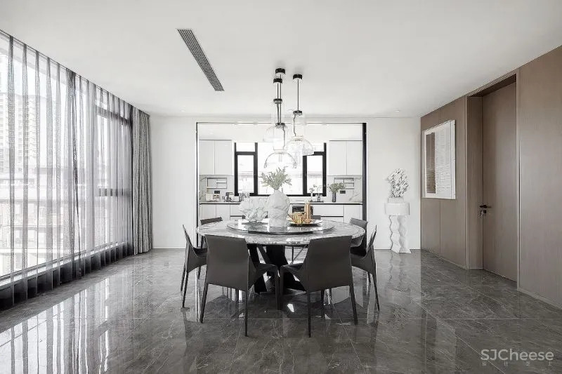 高级灰大平层,让人无法拒绝的摩登优雅!