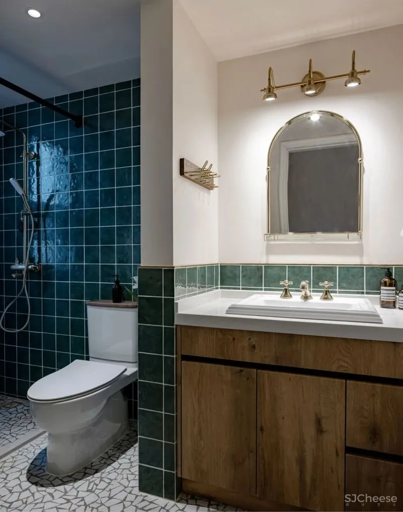 “书迷”教师夫妻的复古家,客厅卧室打通,餐厅放阳台,90㎡显大3倍!美呆!